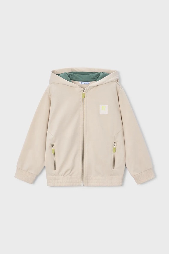 Mayoral dres dziecięcy 3884.5F.Mini.PPY2 zielony SS26
