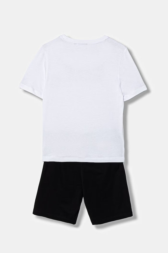 EA7 Emporio Armani komplet bawełniany dziecięcy 7B000302.AF10375 biały SS26