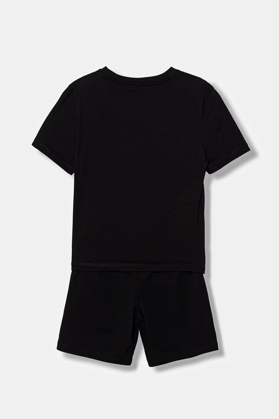 EA7 Emporio Armani komplet bawełniany dziecięcy 7B000302.AF10375 czarny SS26