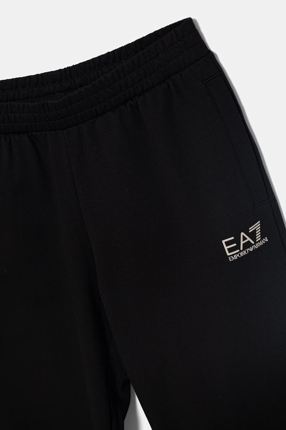 Αγορίστικα EA7 Emporio Armani Φόρμα παιδική βαμβακερή 7B000301.AF13512 μπεζ