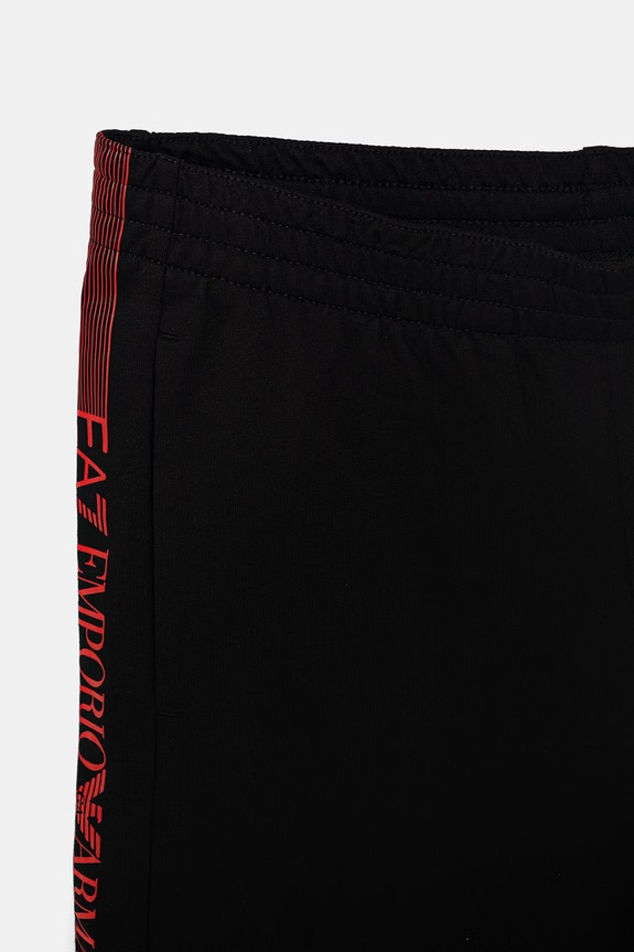 Băieți EA7 Emporio Armani compleu copii din bumbac 7B000267.AF12874 gri