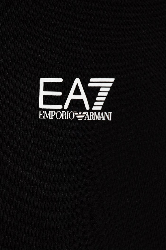 EA7 Emporio Armani dres dziecięcy z bawełną czarny 7B000266.AF20845