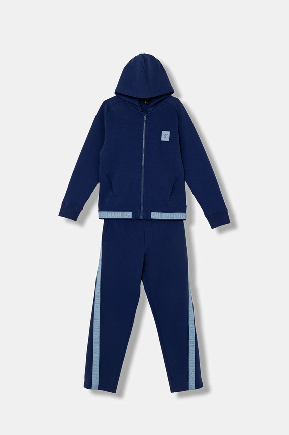 Detská tepláková súprava Emporio Armani EB001317.AF10126 tmavomodrá SS26