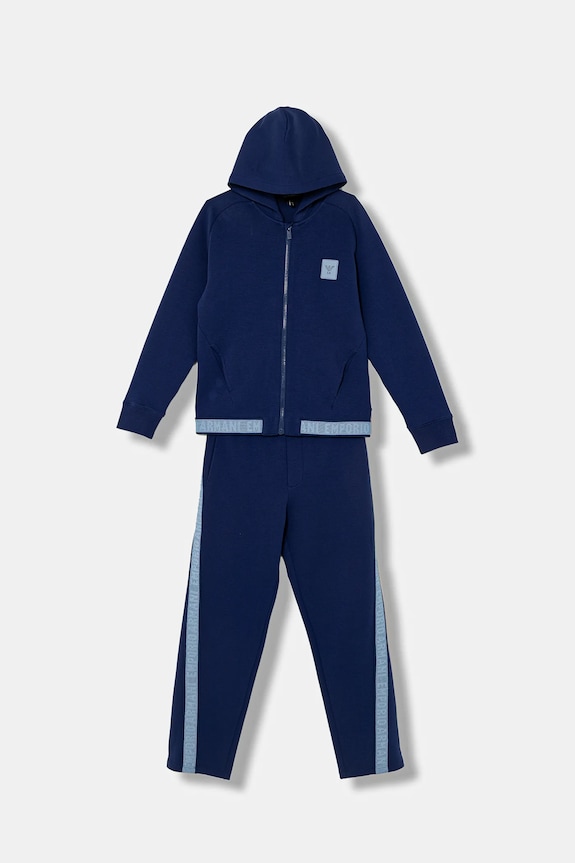Detská tepláková súprava Emporio Armani EB001317.AF10126 tmavomodrá SS26