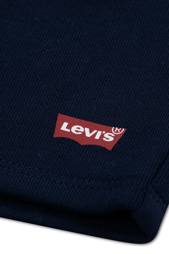 Chłopiec Levi's komplet dziecięcy z bawełny BATWING TEE & KNIT SHORT S 8EK813 biały