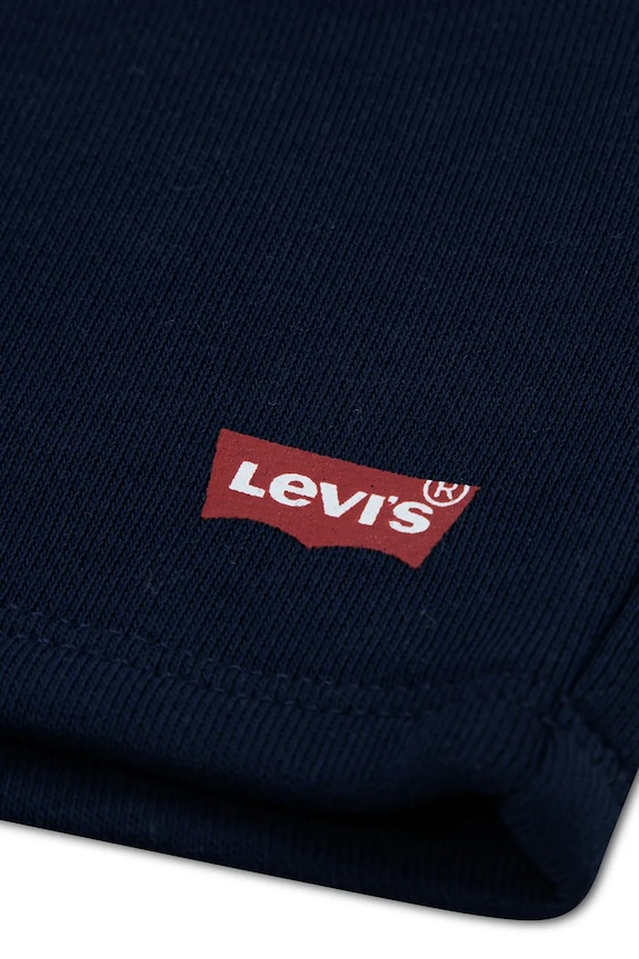 Chłopiec Levi's komplet dziecięcy z bawełny BATWING TEE & KNIT SHORT S 8EK813 biały