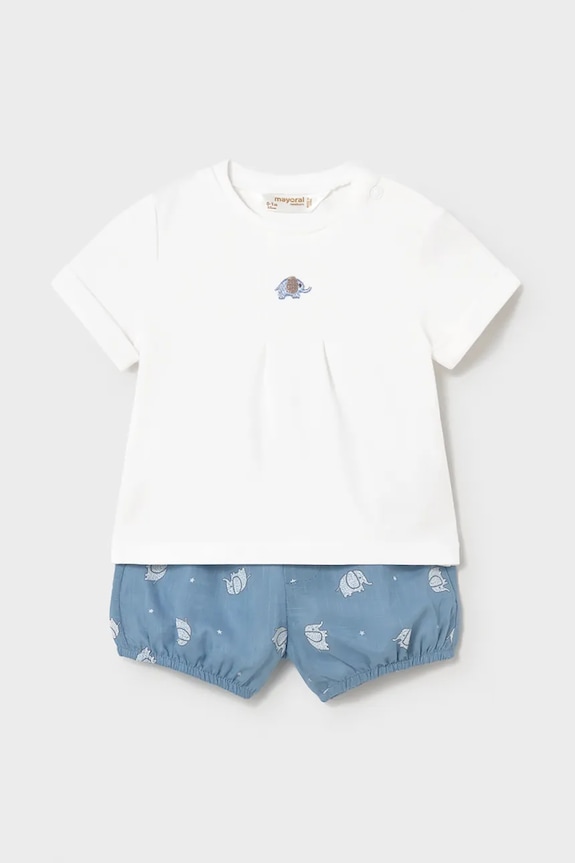 Комплект для младенцев Mayoral Newborn узор голубой 1274.1B.Newborn.PPY2