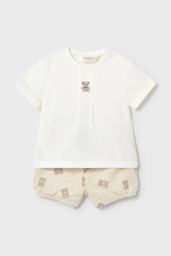 Sada pre bábätká Mayoral Newborn jednofarebný béžová 1274.1B.Newborn.PPY2
