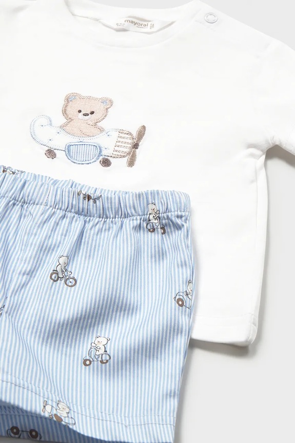 Хлопчик Комплект для немовлят Mayoral Newborn 1275.1B.Newborn.PPY2 блакитний