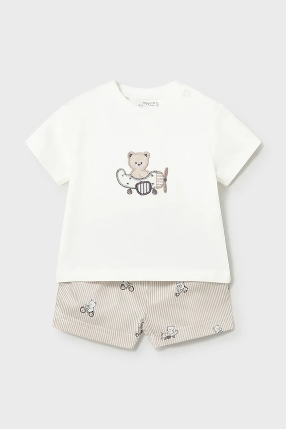 Sada pre bábätká Mayoral Newborn 1275.1B.Newborn.PPY2 béžová SS26