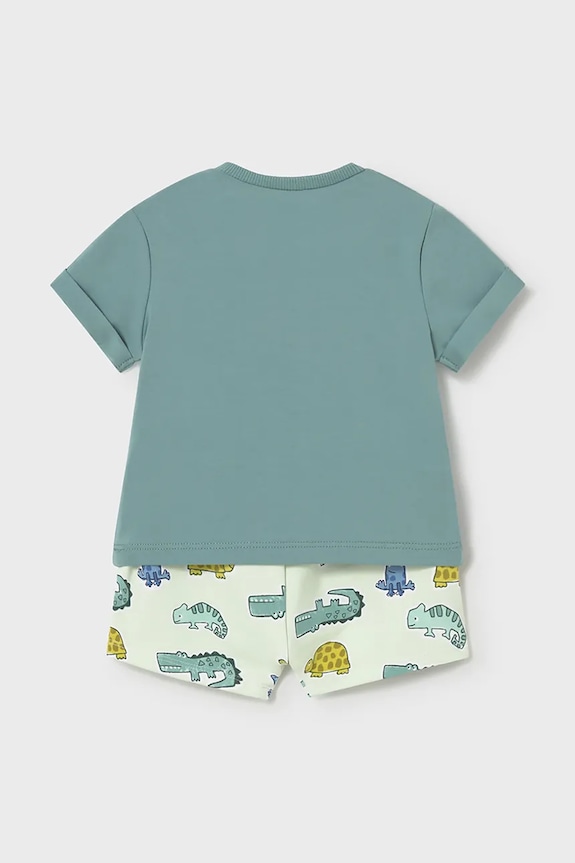 Sada pre bábätká Mayoral Newborn 1277.1G.Newborn.PPY2 tyrkysová SS26