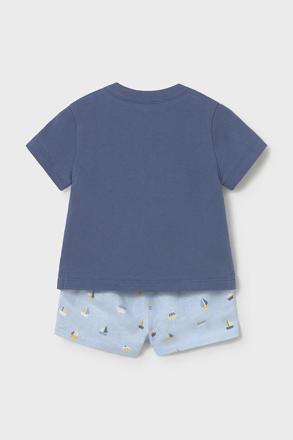 Σετ μωρού Mayoral Newborn 1281.1N.Newborn.PPY2 σκούρο μπλε SS26