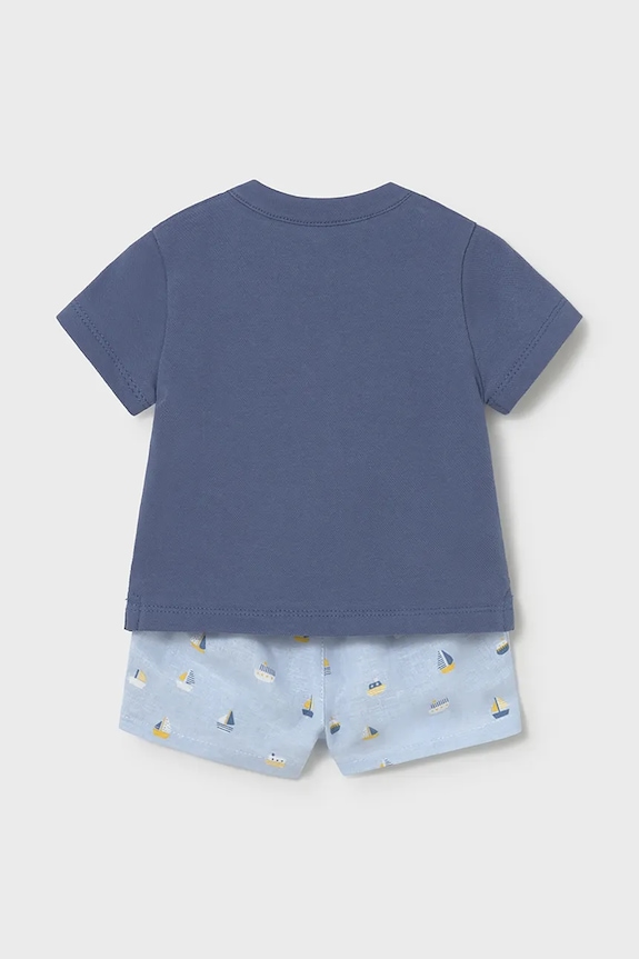 Σετ μωρού Mayoral Newborn 1281.1N.Newborn.PPY2 σκούρο μπλε SS26