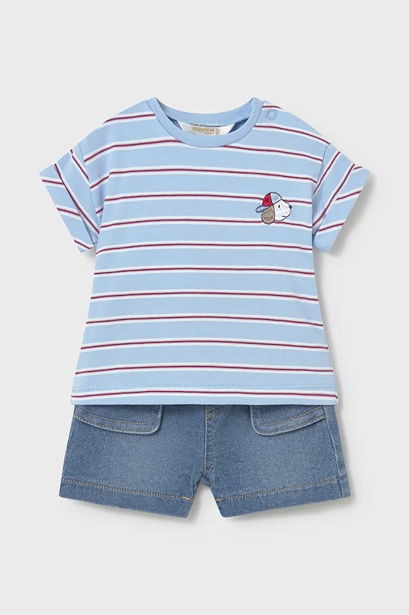Mayoral Newborn compleu bebe uni albastru 1284.1P.Newborn.PPY2