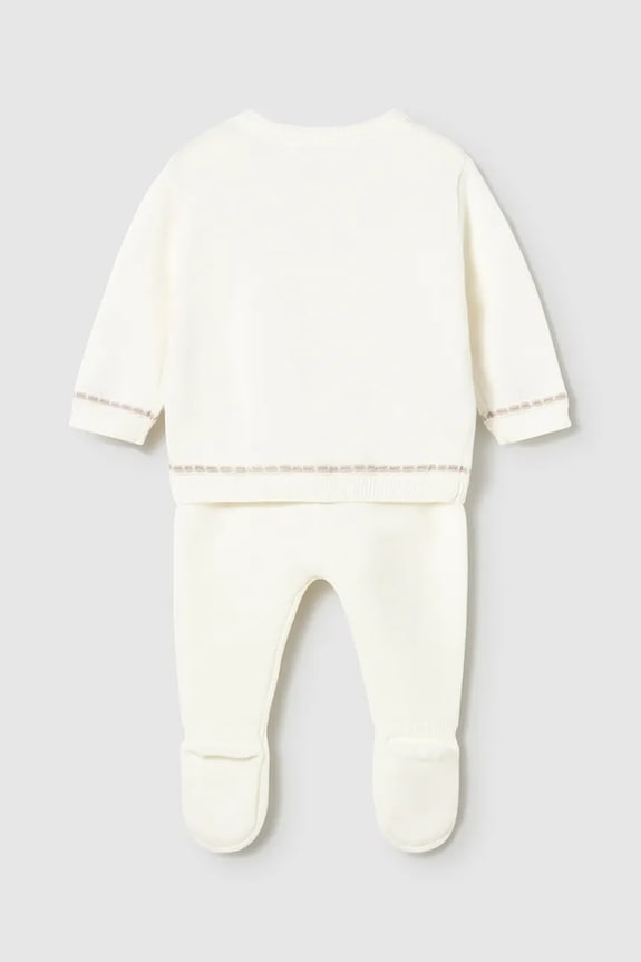 Detská bavlnená súprava Mayoral Newborn 1502.1D.Newborn.PPY2 biela SS26