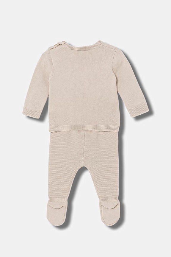 Mayoral Newborn set de bumbac pentru bebeluși 1502.1D.Newborn.PPY2 maro SS26