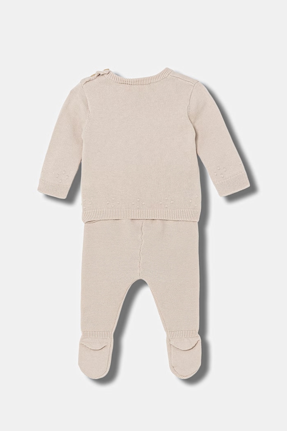Detská bavlnená súprava Mayoral Newborn 1502.1D.Newborn.PPY2 hnedá SS26