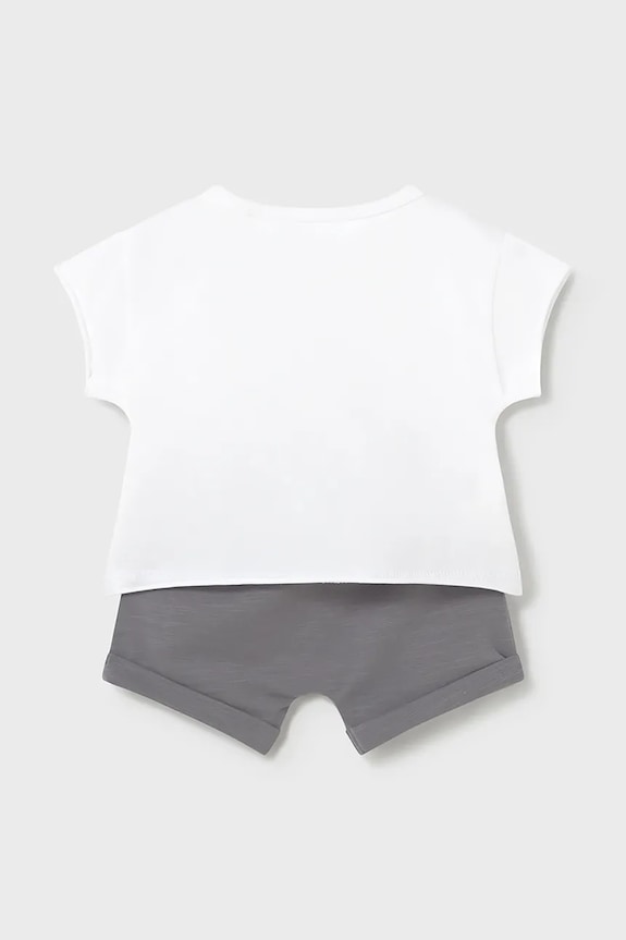Chłopiec Mayoral Newborn komplet niemowlęcy 2-pack 1626.1H.Newborn.PPY2 biały