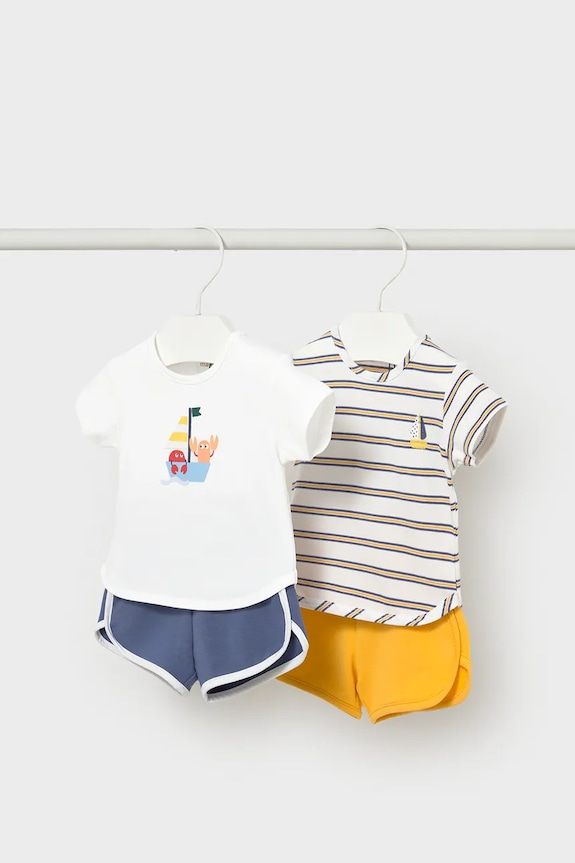 Комплект для младенцев Mayoral Newborn 2 шт узор тёмно-синий 1627.1P.Newborn.PPY2