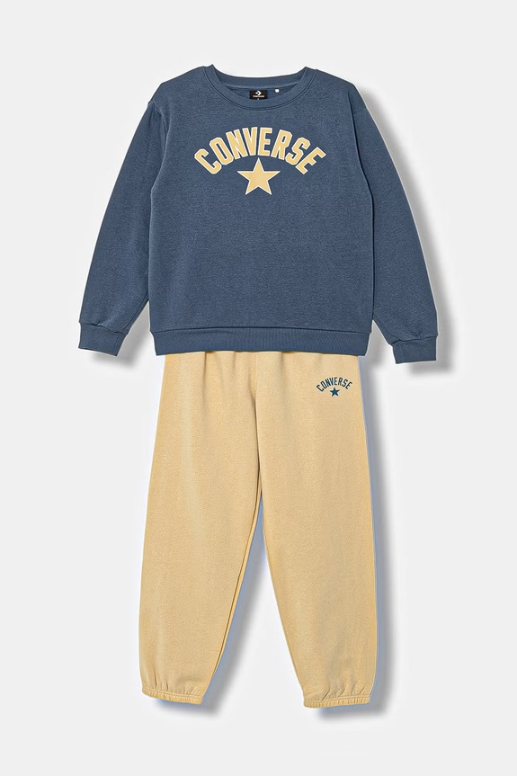 Παιδική φόρμα Converse πλεκτό ύφασμα σκούρο μπλε 9CH865