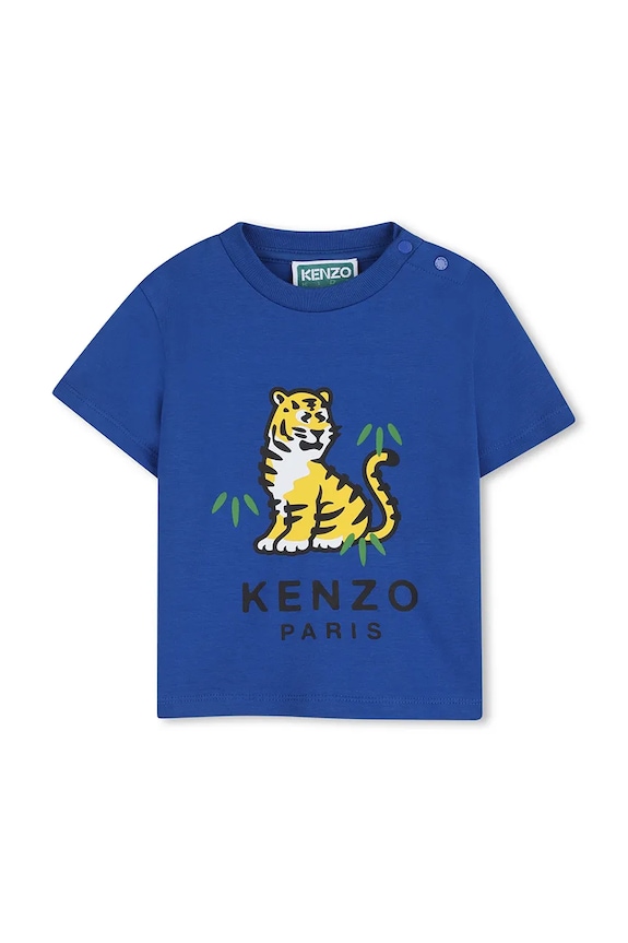 Băieți Kenzo kids compleu de zi pentru copii, din bumbac K61867.86.102 albastru