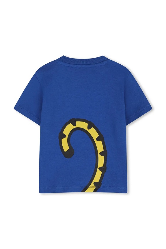 Kenzo kids compleu de zi pentru copii, din bumbac albastru K61867.86.102
