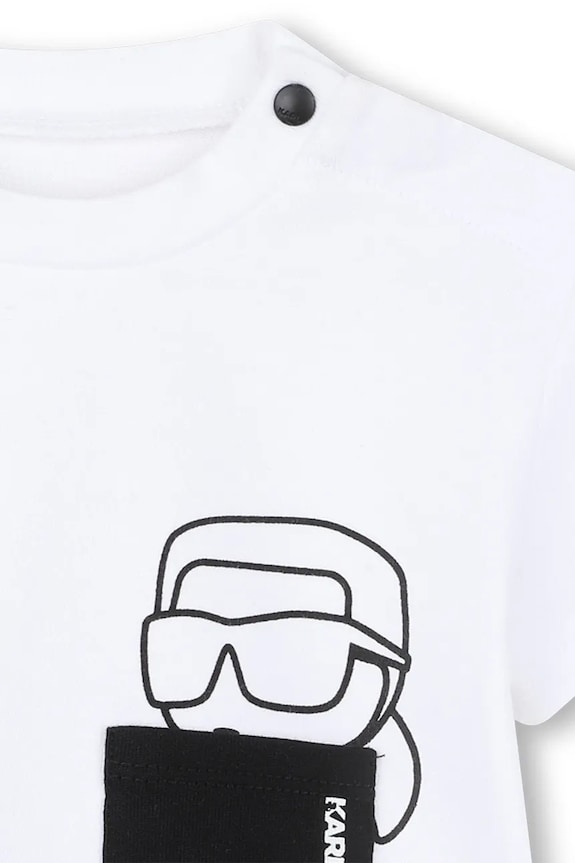 Kojenecká tepláková souprava Karl Lagerfeld Z31052.60.81