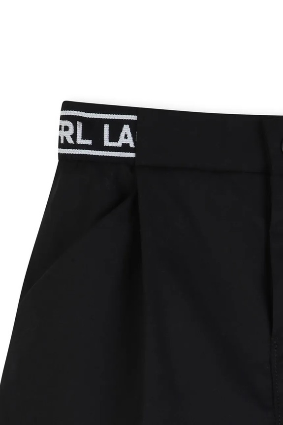 Dětská bavlněná souprava Karl Lagerfeld Z31077.86.108 bílá SS26