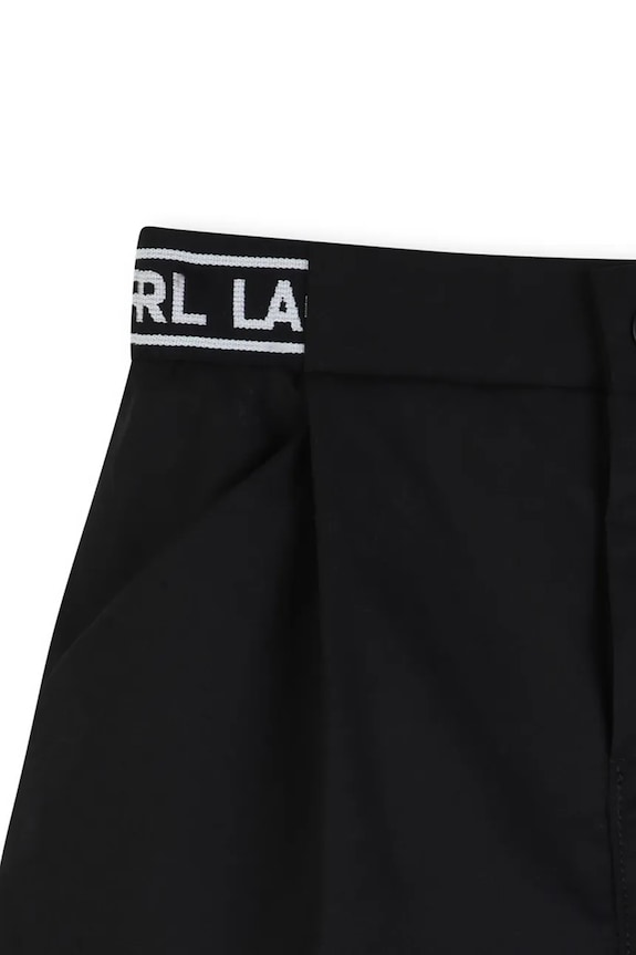 Dětská bavlněná souprava Karl Lagerfeld Z31077.86.108 bílá SS26