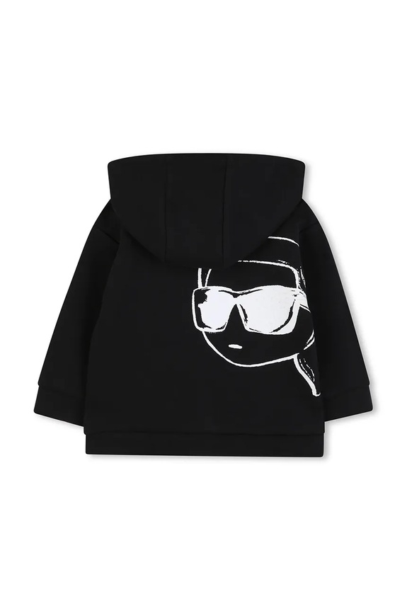 Karl Lagerfeld komplet niemowlęcy czarny Z31073.71.81