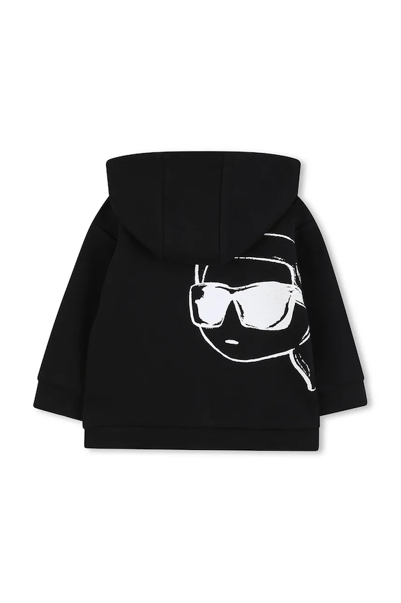 Karl Lagerfeld komplet niemowlęcy czarny Z31073.71.81