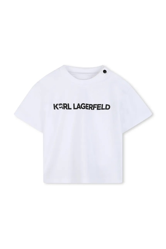 Chłopiec Karl Lagerfeld komplet niemowlęcy Z31067.67.81 biały