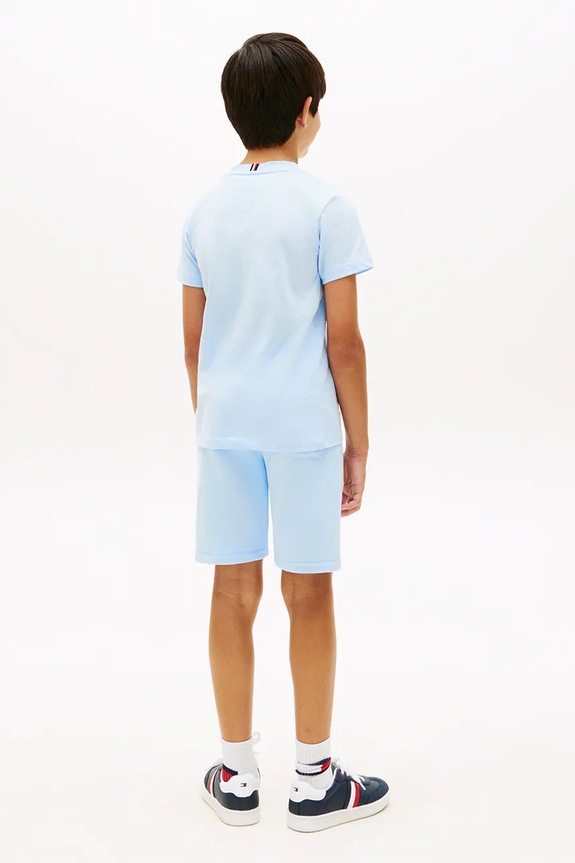 Tommy Hilfiger compleu pentru copii, cu bumbac albastru KB0KB09666.128.176.PPY2