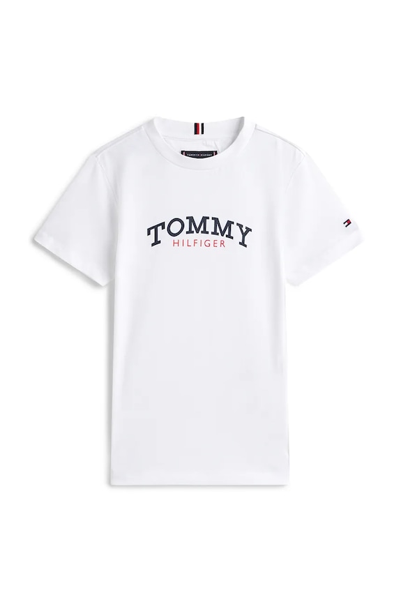 Tommy Hilfiger Σετ παιδικό με βαμβάκι KB0KB10290.92.122.PPY2 λευκό SS26