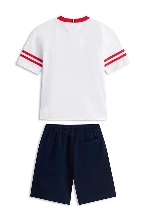 Tommy Hilfiger compleu pentru copii, din bumbac KB0KB10410.92.116.PPY2 albastru SS26