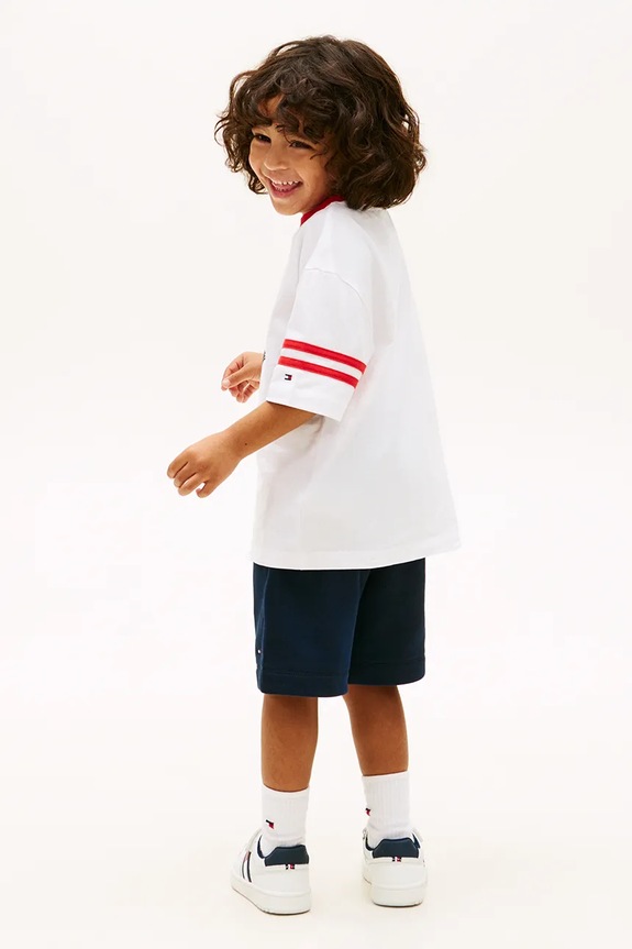 Tommy Hilfiger compleu pentru copii, din bumbac albastru KB0KB10410.92.116.PPY2