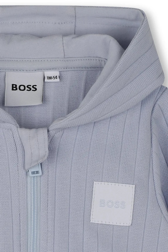 BOSS dres niemowlęcy niebieski J53057