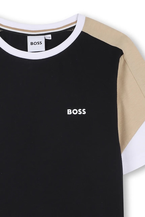 Детский комплект из хлопка BOSS J53006.162.174 чёрный