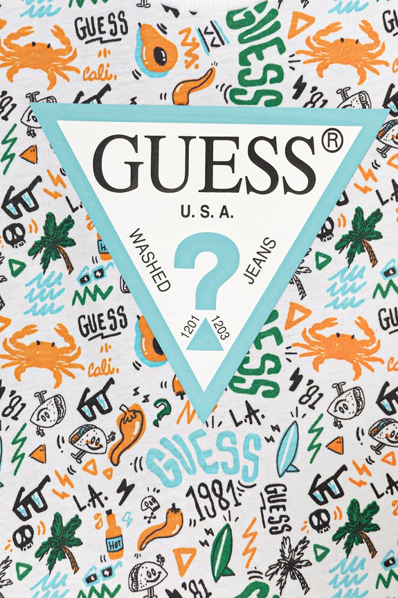 Αγορίστικα Παιδικό βαμβακερό σετ Guess 2-pack I6GG00.K8HM4.PPY2.M μπεζ