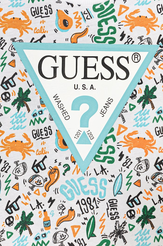 Αγορίστικα Παιδικό βαμβακερό σετ Guess 2-pack I6GG00.K8HM4.PPY2.M μπεζ