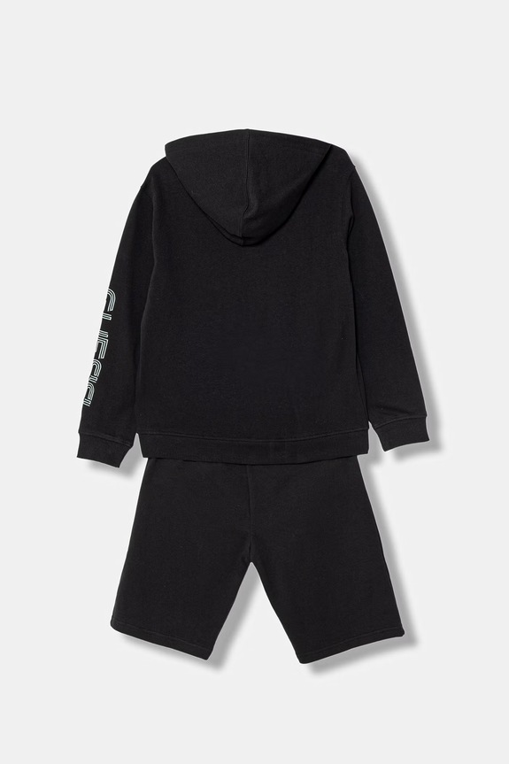 Guess compleu de trening pentru copii, din bumbac L6GG00.KA6R4.PPY2.M negru SS26