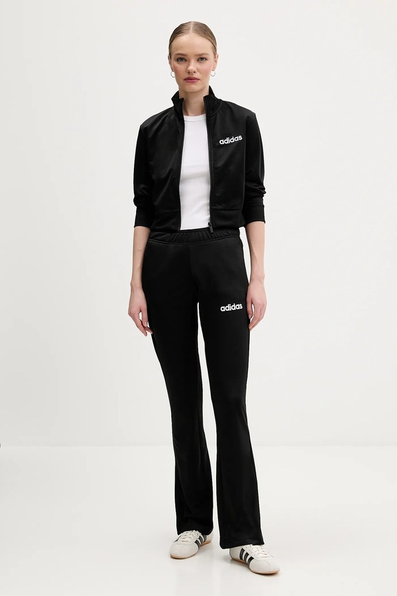 Спортивный костюм adidas Glam трикотаж чёрный JZ6905