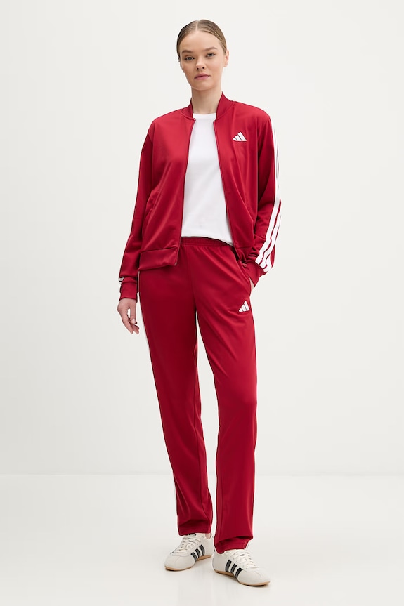 adidas tuta per bambini Essentials maglia granata KB8158
