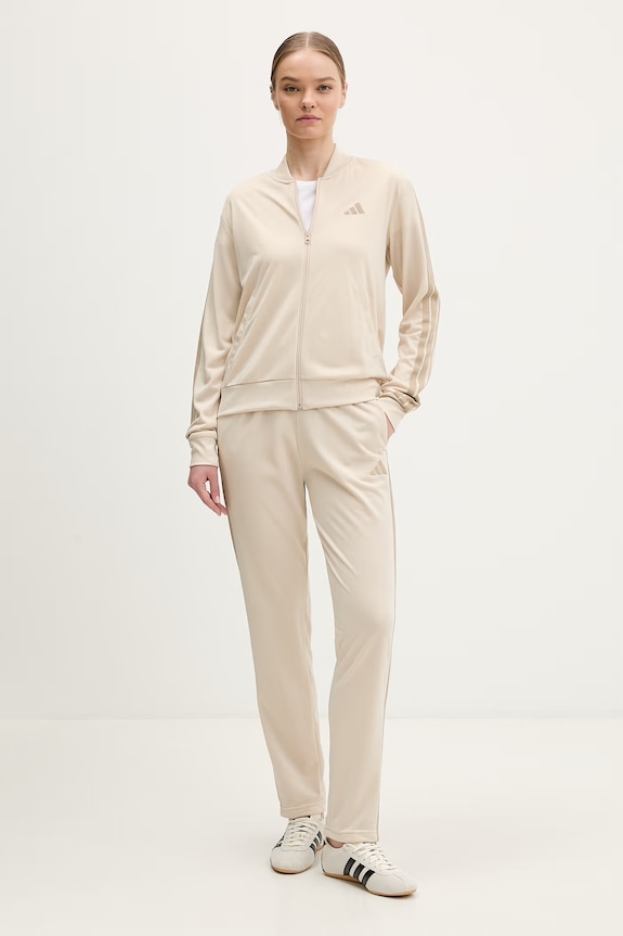 adidas tuta da ginnastica Essentials maglia beige KB8162