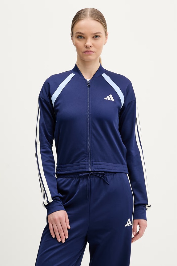 adidas tuta da ginnastica Teamsport KB8179 blu navy SS26