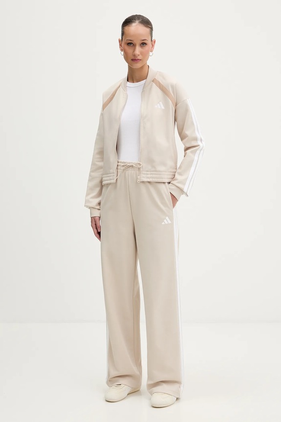 Tepláková súprava adidas Teamsport pletenina béžová KB8181