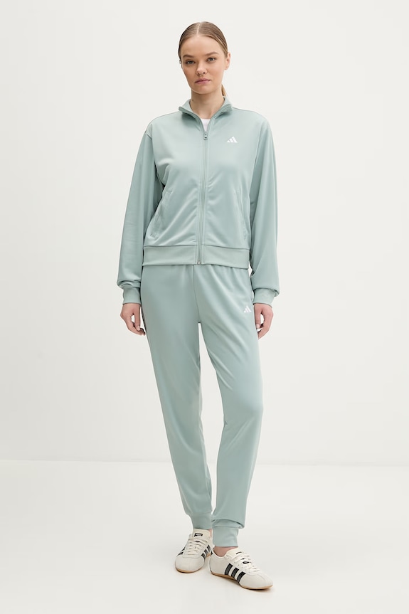 adidas tuta da ginnastica Feelcozy maglia verde KB8457
