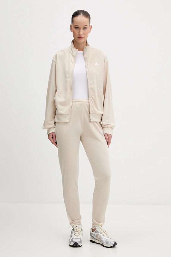 adidas dres Feelcozy tkanina beżowy KB8459
