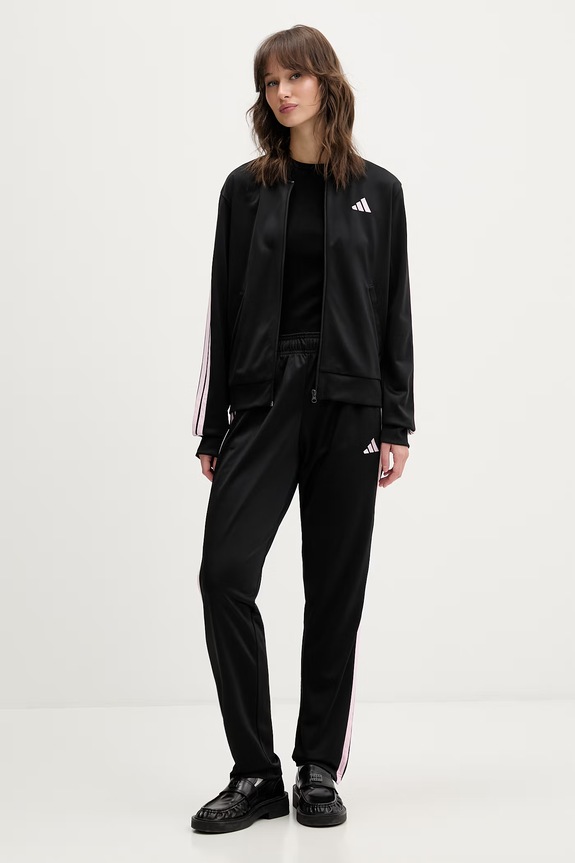 Tepláková souprava adidas Essentials pletenina černá KQ7578