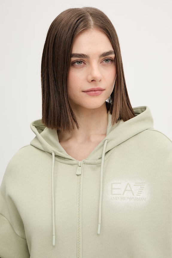 Tepláková súprava EA7 Emporio Armani AF10377.7W000947 zelená